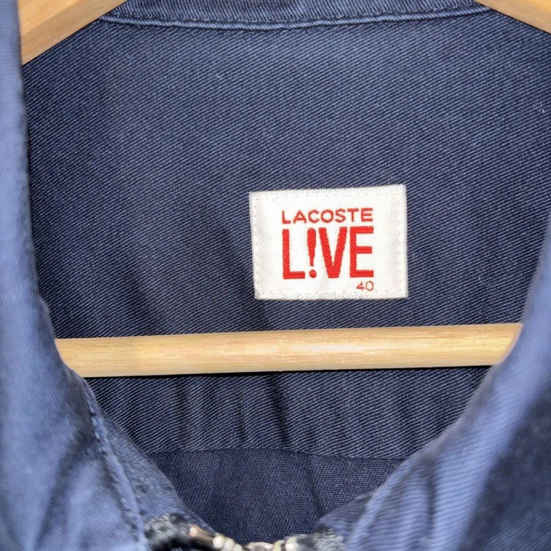 LACOSTE LIVE Navy Jacket - Size 40