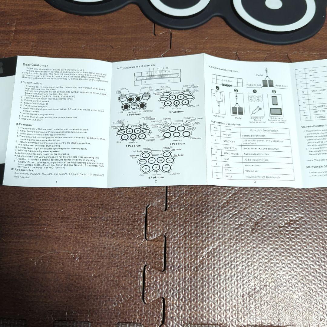 Electronic Drum Percussion Set