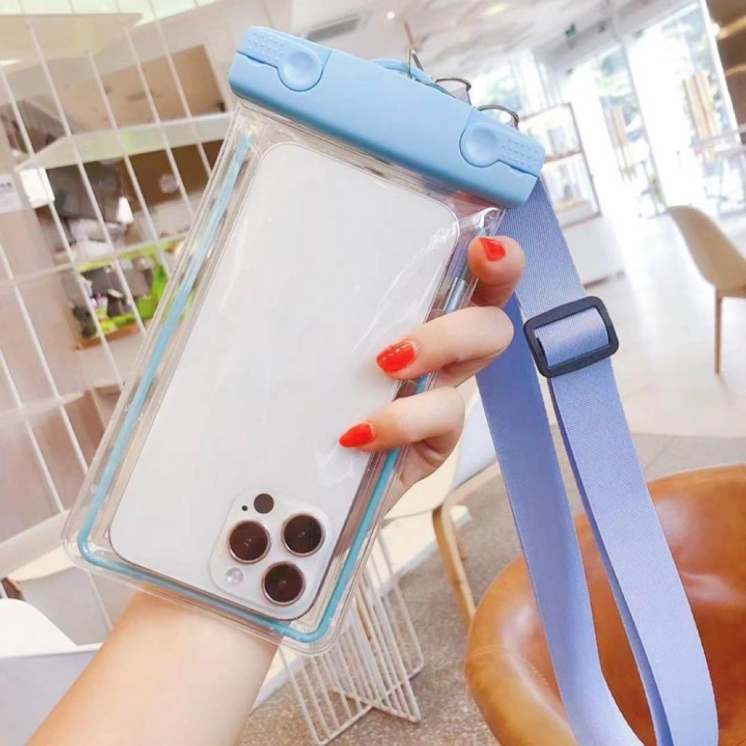 Smartphone Case for iPhone, Waterproof, for Beach/Pool, with Shoulder Strap, Neck Strap