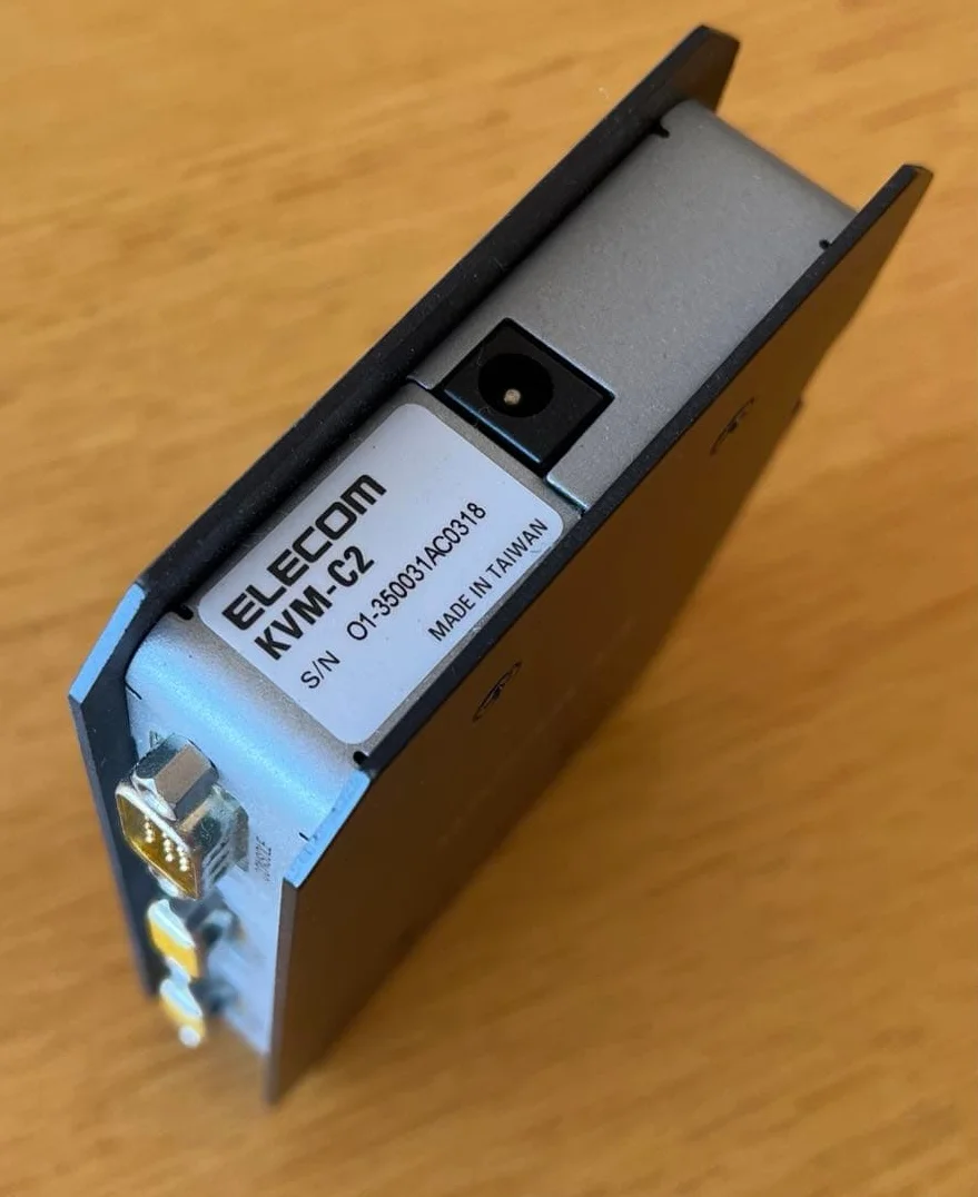 Elecom 2-Port PC Switch KVM-C22