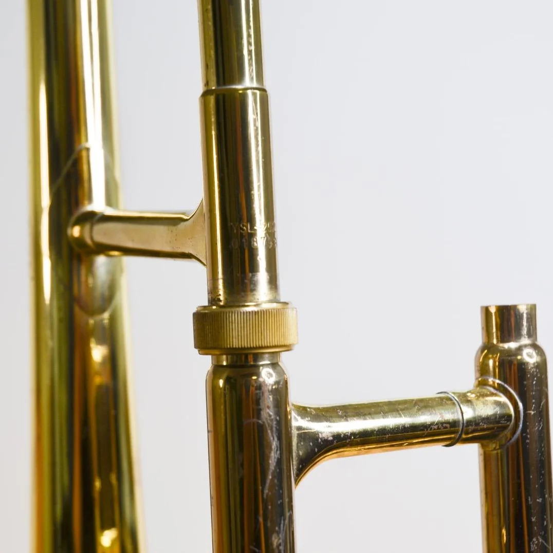 【Good Condition】Yamaha Trombone YSL-252 ★ For Beginners, Concert Bands, Robust Construction!