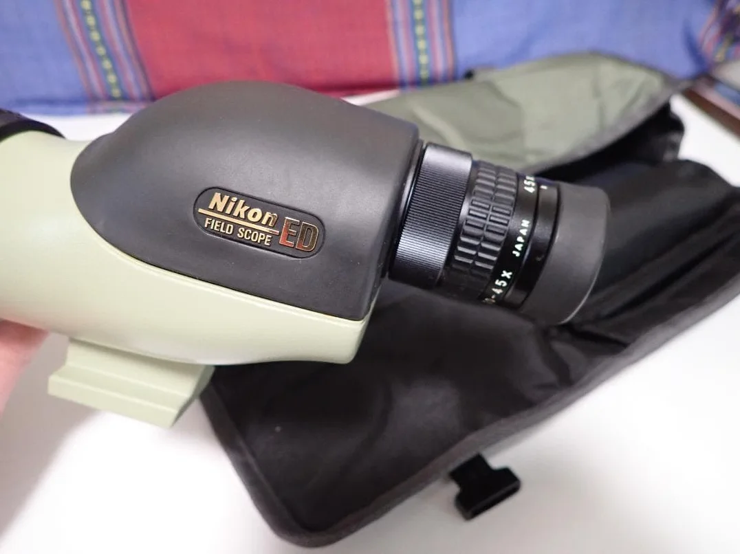 Nikon Fieldscope ED with 2 Eyepieces and Camera Attachment